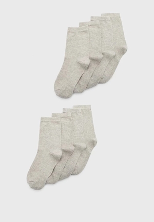 Bas ANNA FIELD Anna Field 8 Pack Ankle Socks Grise Femme | JLC-0896412